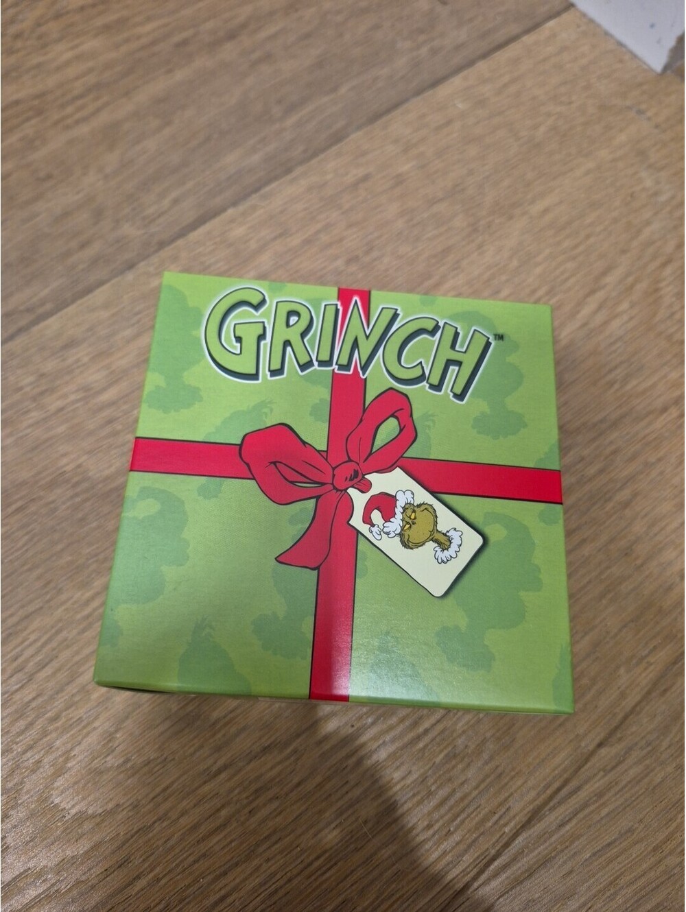 McDonald's Canada Exclusive 2025 Christmas Grinch Head Toy Plush Ornament NEW